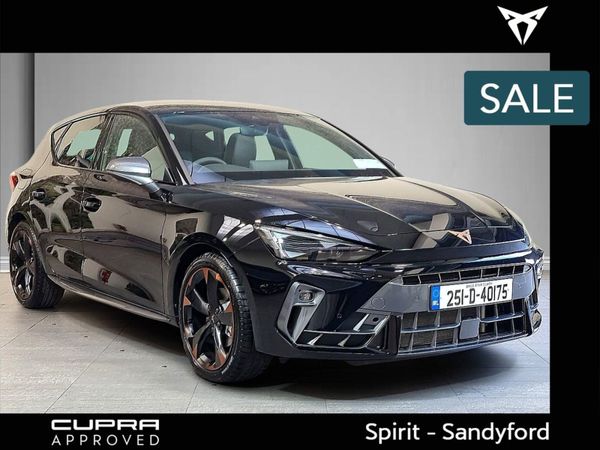 Cupra Leon Hatchback, Petrol Hybrid, 2025, Black