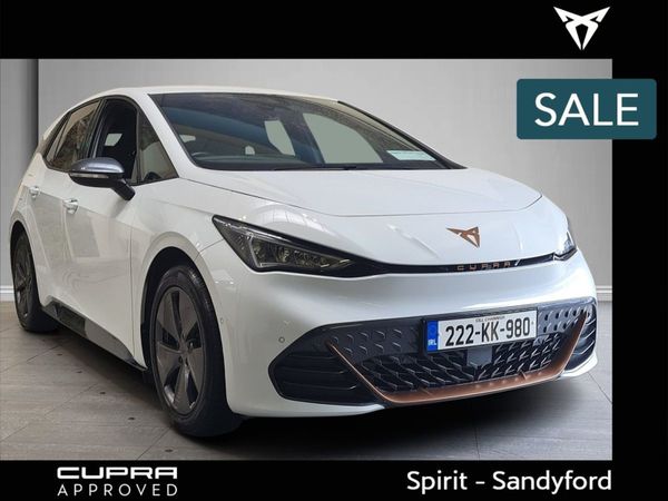 Cupra Born Hatchback, Electric, 2022, White