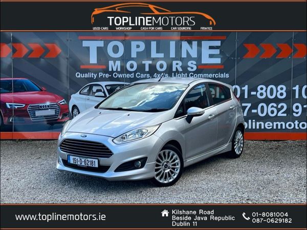 Ford Fiesta Hatchback, Petrol, 2015, Silver