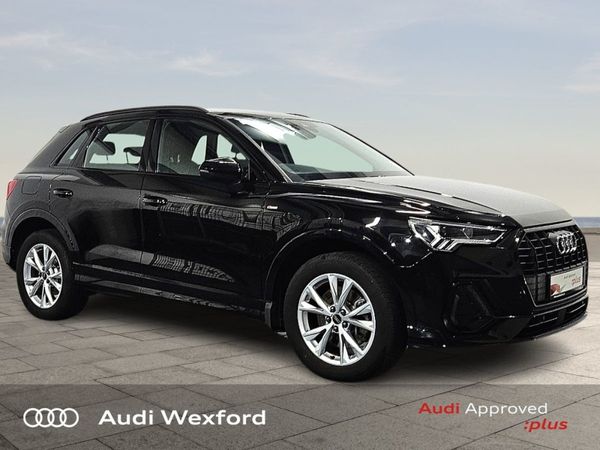Audi Q3 SUV, Petrol Plug-in Hybrid, 2024, Black