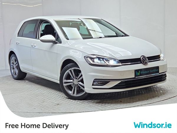 Volkswagen Golf Hatchback, Petrol, 2020, White