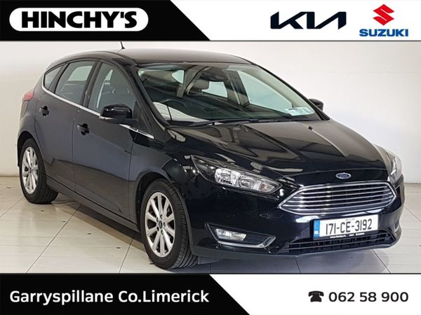 Ford Focus Hatchback, Diesel, 2017, Black