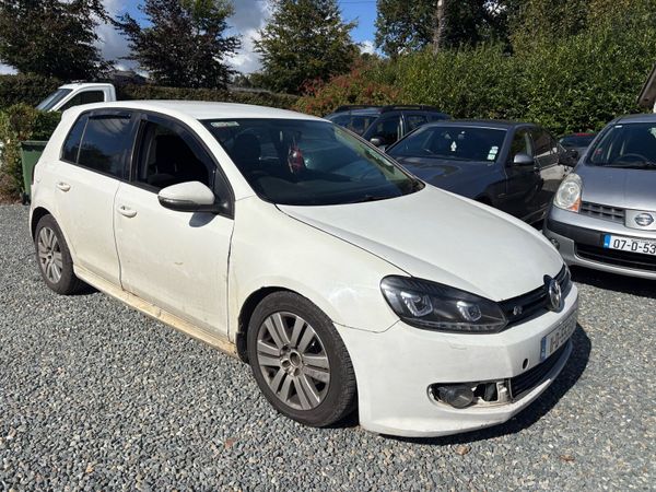 Volkswagen Golf Hatchback, Diesel, 2011, White