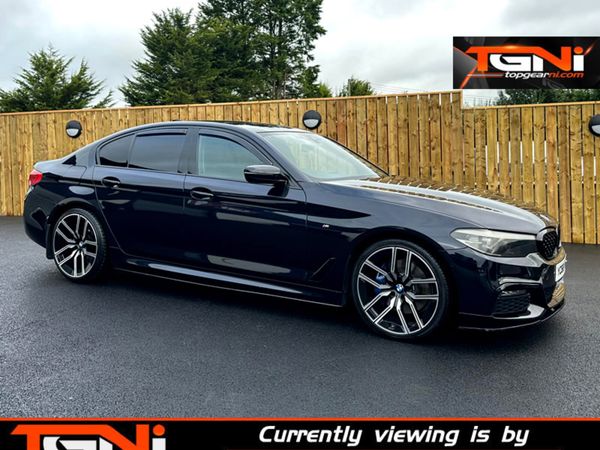 BMW 5-Series Saloon, Diesel, 2018, Black