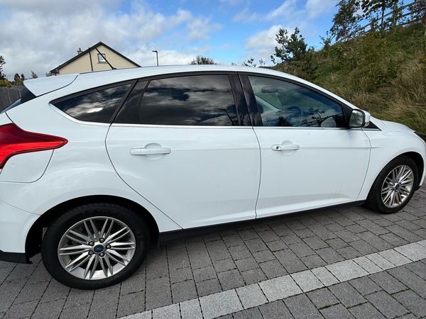 Ford Focus Hatchback, Diesel, 2017, White