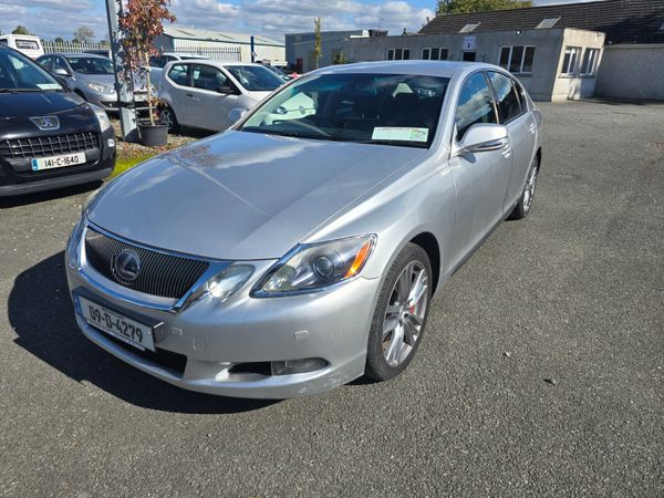 Lexus GS Saloon, Petrol Hybrid, 2009, Silver