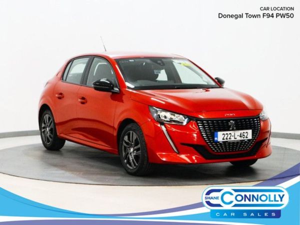 Peugeot 208 Hatchback, Petrol, 2022, Red