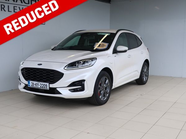 Ford Kuga SUV, Petrol Plug-in Hybrid, 2021, White