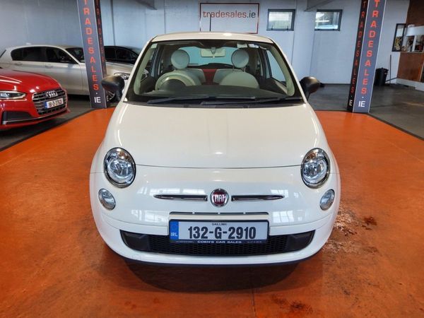 Fiat 500 Hatchback, Petrol, 2013, White