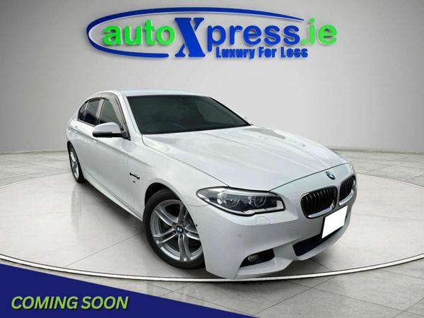 BMW 5-Series Saloon, Diesel, 2016, White
