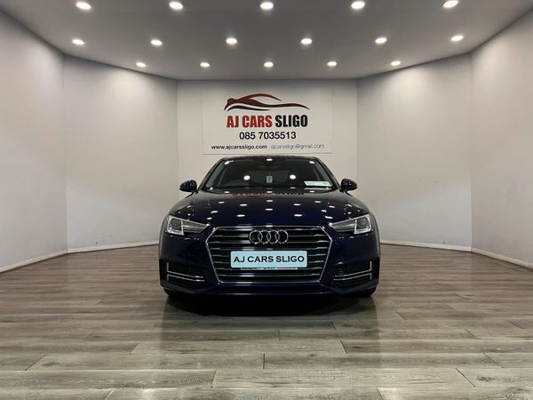 Audi A4 Saloon, Diesel, 2018, Blue