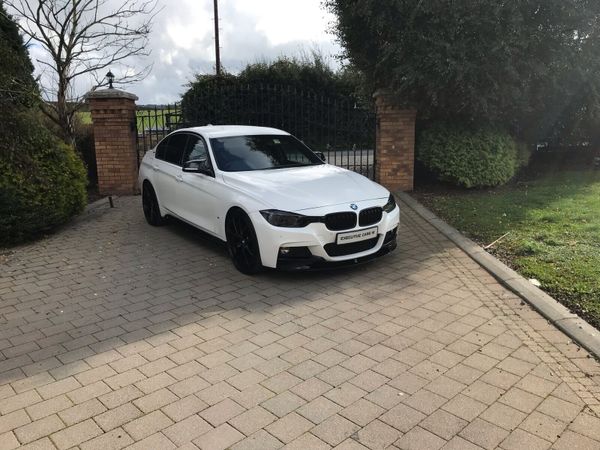 BMW 3-Series Saloon, Petrol Hybrid, 2017, White