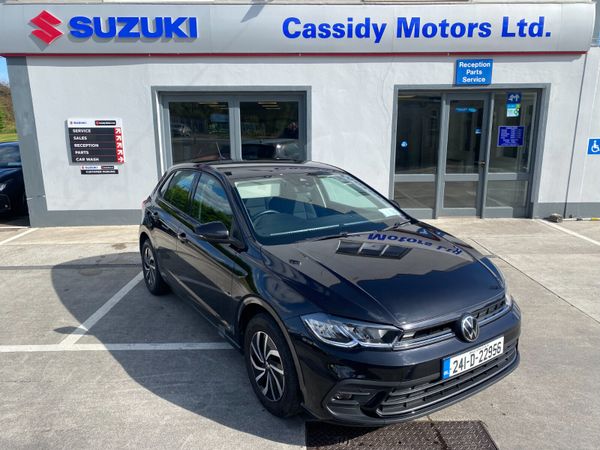 Volkswagen Polo Hatchback, Petrol, 2024, Black
