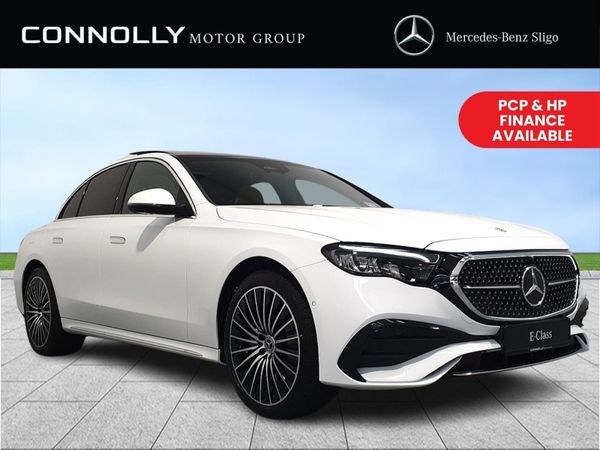 Mercedes-Benz E-Class Saloon, Diesel Plug-in Hybrid, 2025, White