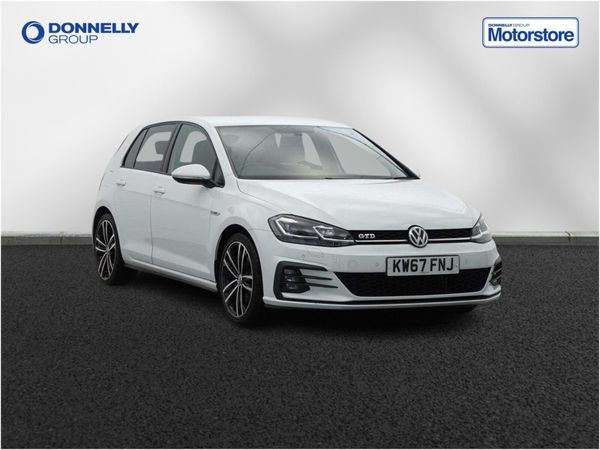 Volkswagen Golf Hatchback, Diesel, 2018, White