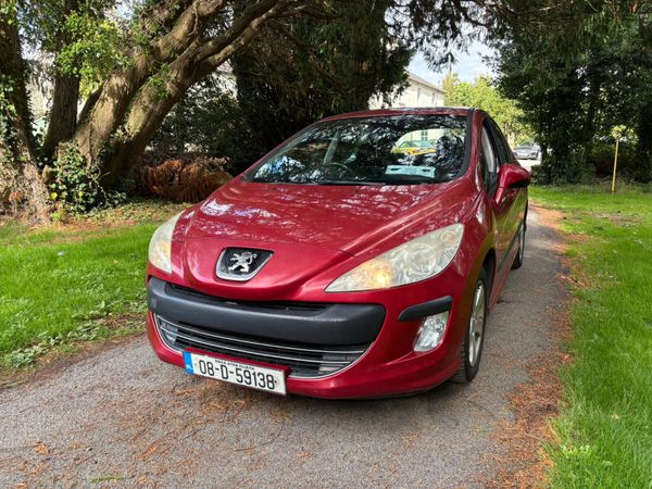 Peugeot 308 Hatchback, Diesel, 2008, Red