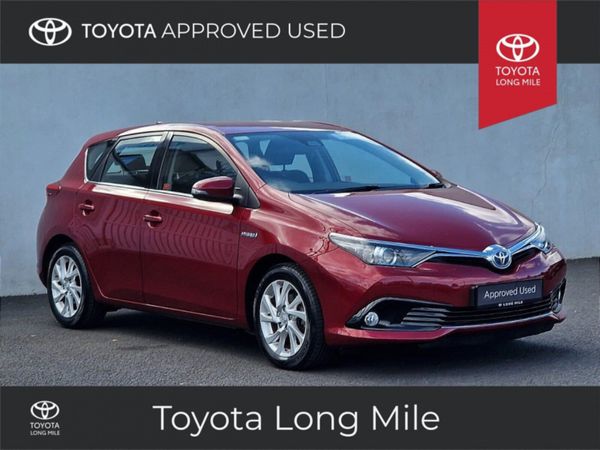 Toyota Auris Estate, Petrol Hybrid, 2017, Red