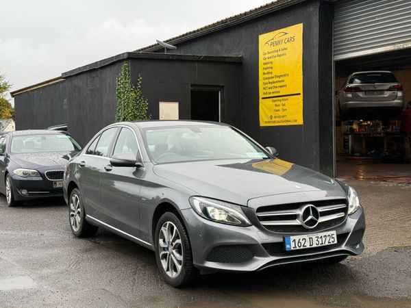 Mercedes-Benz C-Class Saloon, Petrol Plug-in Hybrid, 2016, Grey