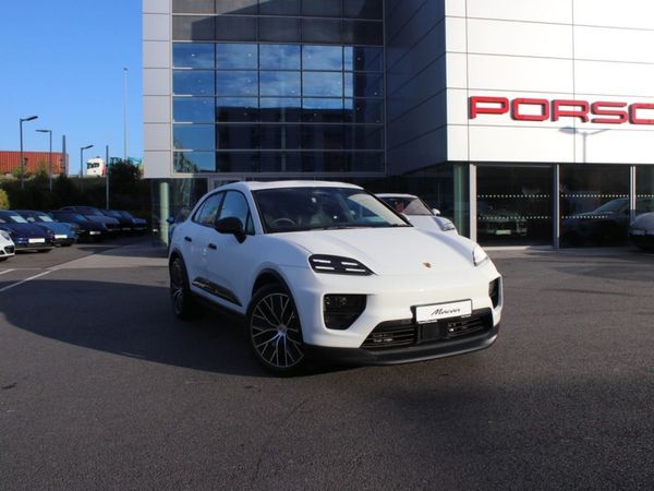 Porsche Macan SUV, Electric, 2025, White