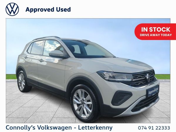 Volkswagen T-Cross Crossover, Petrol, 2025, Grey