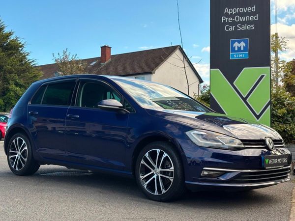 Volkswagen Golf Hatchback, Petrol, 2020, Blue