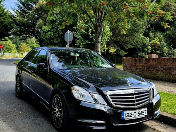 Mercedes-Benz E-Class Saloon, Diesel Hybrid, 2013, Black