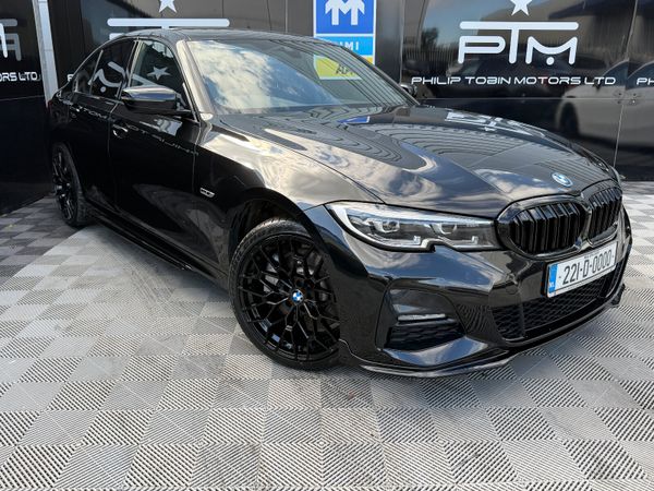 BMW 3-Series Saloon, Petrol Hybrid, 2022, Black