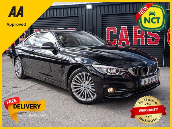 BMW 4-Series Coupe, Diesel, 2014, Black