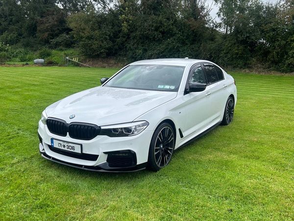 BMW 5-Series Saloon, Diesel, 2017, White