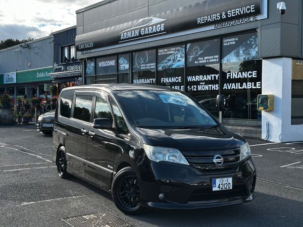 Nissan Serena MPV, Petrol Hybrid, 2013, Black