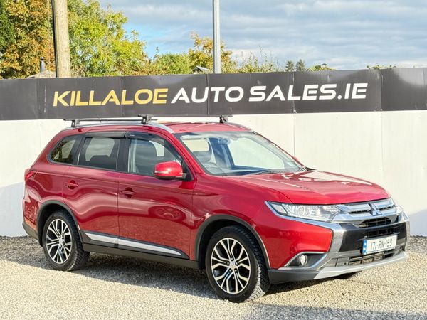 Mitsubishi Outlander SUV, Diesel, 2017, Red