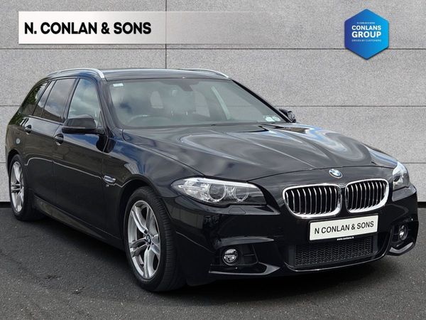BMW 5-Series Estate, Diesel, 2016, Black