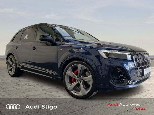 Audi Q7 SUV, Petrol Plug-in Hybrid, 2025, Blue