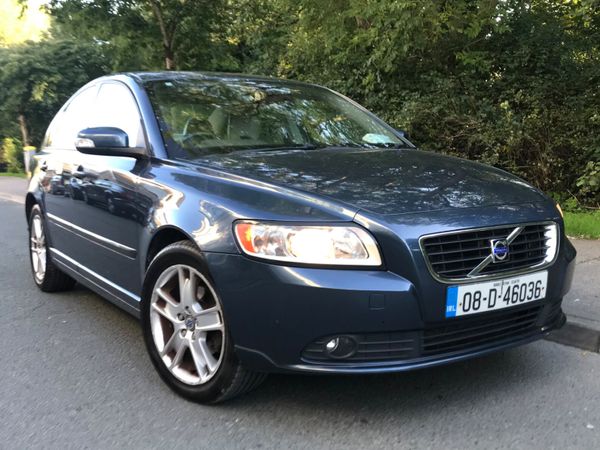 Volvo S40 Saloon, Ethanol Petrol, 2008, Blue