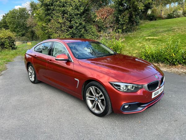 BMW 4-Series Hatchback, Petrol, 2018, Orange