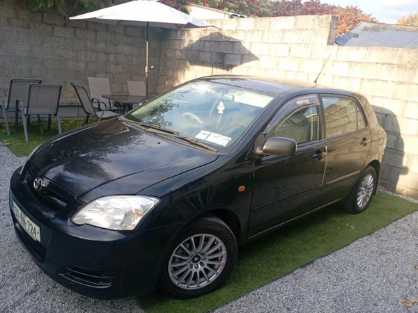 Toyota Corolla Hatchback, Petrol, 2007, Black