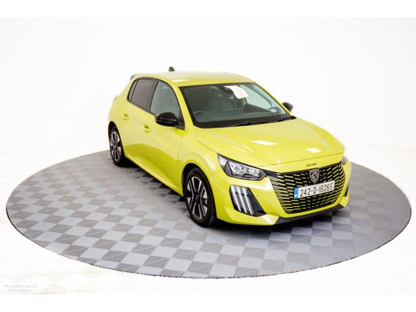 Peugeot 208 Hatchback, Petrol Hybrid, 2024, Yellow
