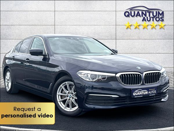 BMW 5-Series Saloon, Diesel, 2018, Blue