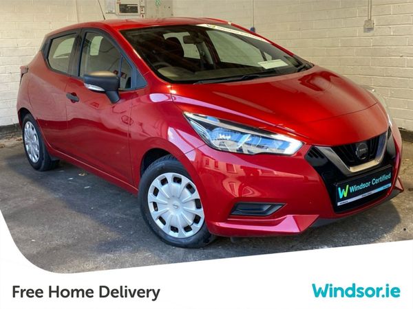 Nissan Micra Hatchback, Petrol, 2018, Red