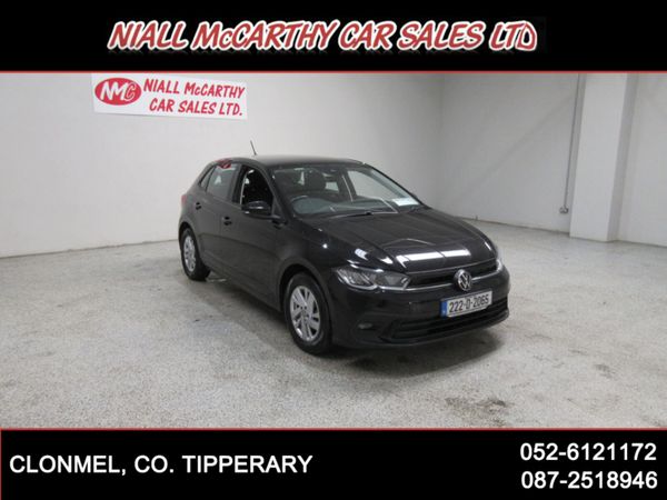 Volkswagen Polo Hatchback, Petrol, 2022, Black