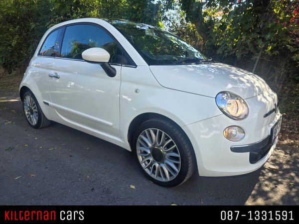 Fiat 500 Hatchback, Petrol, 2015, White
