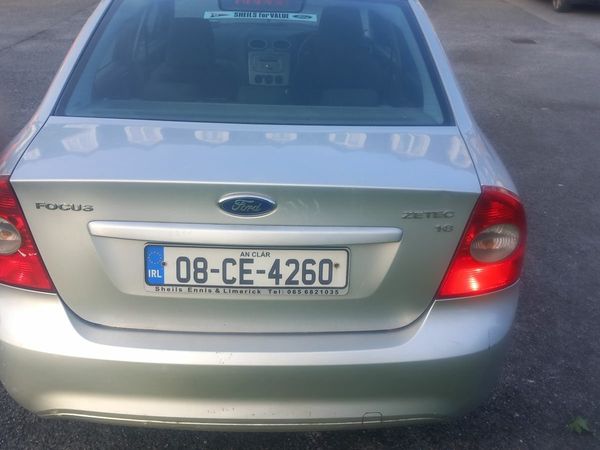 Ford Focus Saloon, Diesel, 2008, Silver
