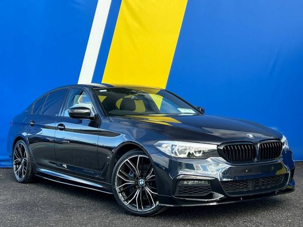 BMW 5-Series Saloon, Petrol Plug-in Hybrid, 2018, Black