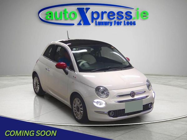 Fiat 500 Hatchback, Petrol, 2018, White