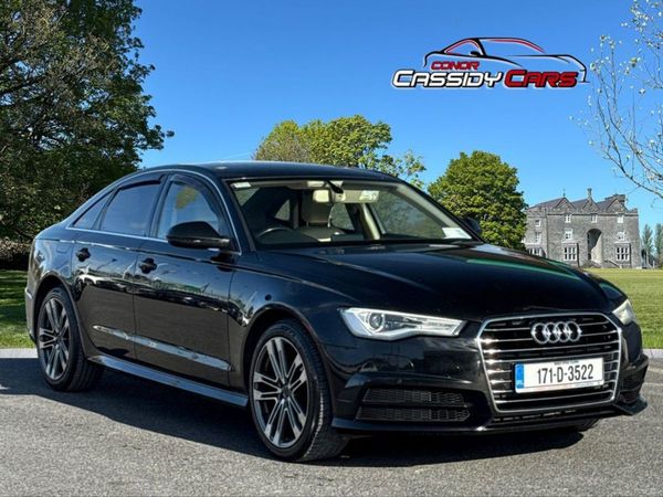 Audi A6 Saloon, Diesel, 2017, Black