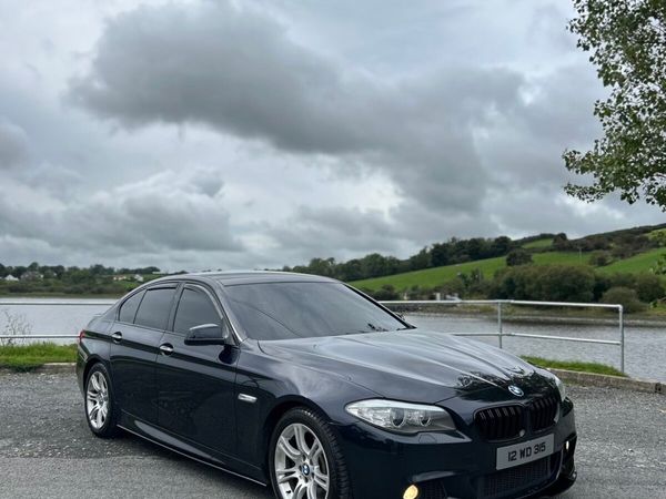 BMW 5-Series Saloon, Diesel, 2012, Black