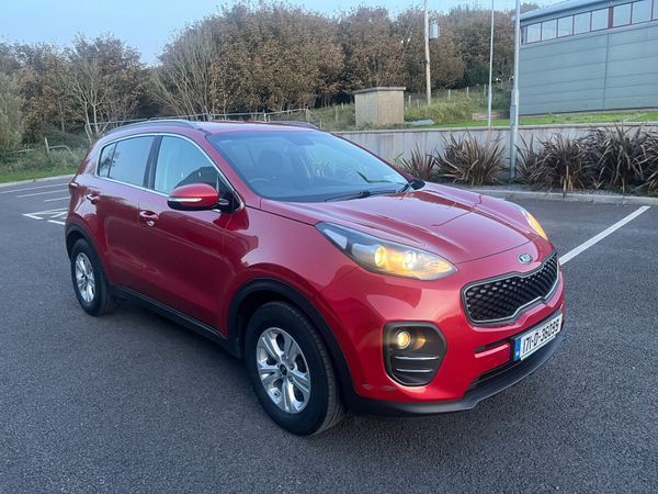 Kia Sportage SUV, Diesel, 2017, Red