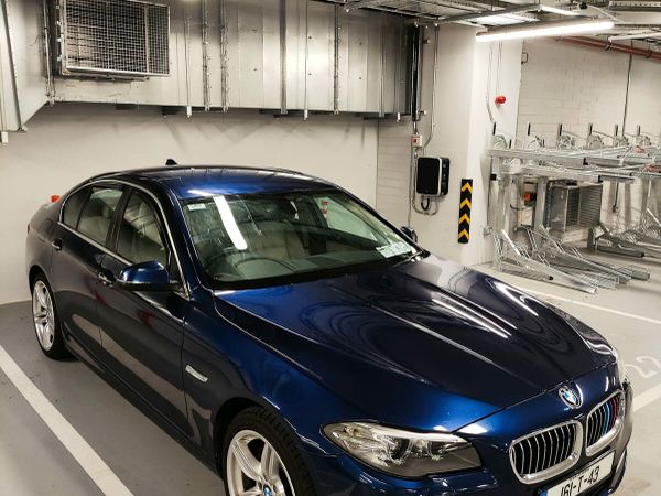 BMW 5-Series Saloon, Diesel, 2016, Blue