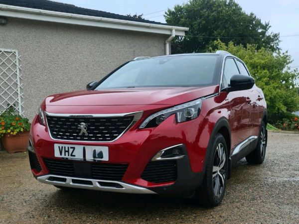 Peugeot 3008 SUV, Petrol, 2018, Red