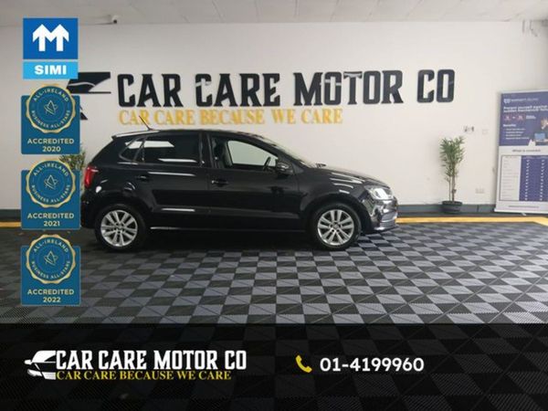 Volkswagen Polo Hatchback, Petrol, 2016, Black